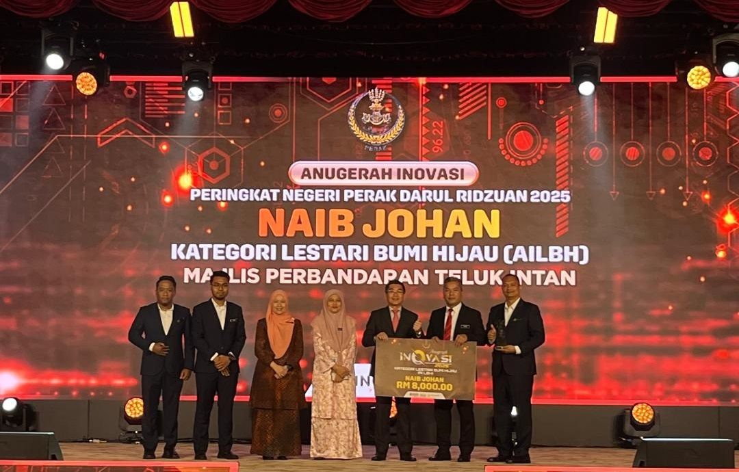 MAJLIS PERBANDARAN TELUK INTAN RANGKUL NAIB JOHAN KATEGORI LESTARI BUMI HIJAU (AILBH) MAJLIS ANUGERAH INOVASI PERINGKAT NEGERI PERAK DARUL RIDZUAN 2025
