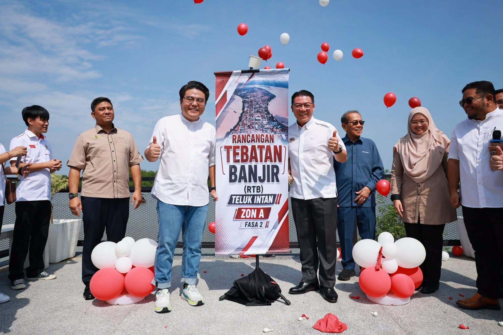 PENANTIAN LEBIH 50 TAHUN BERAKHIR, KERAJAAN MADANI LULUS RM 80.5 JUTA BAGI PROJEK TEBATAN BANJIR DI TELUK INTAN