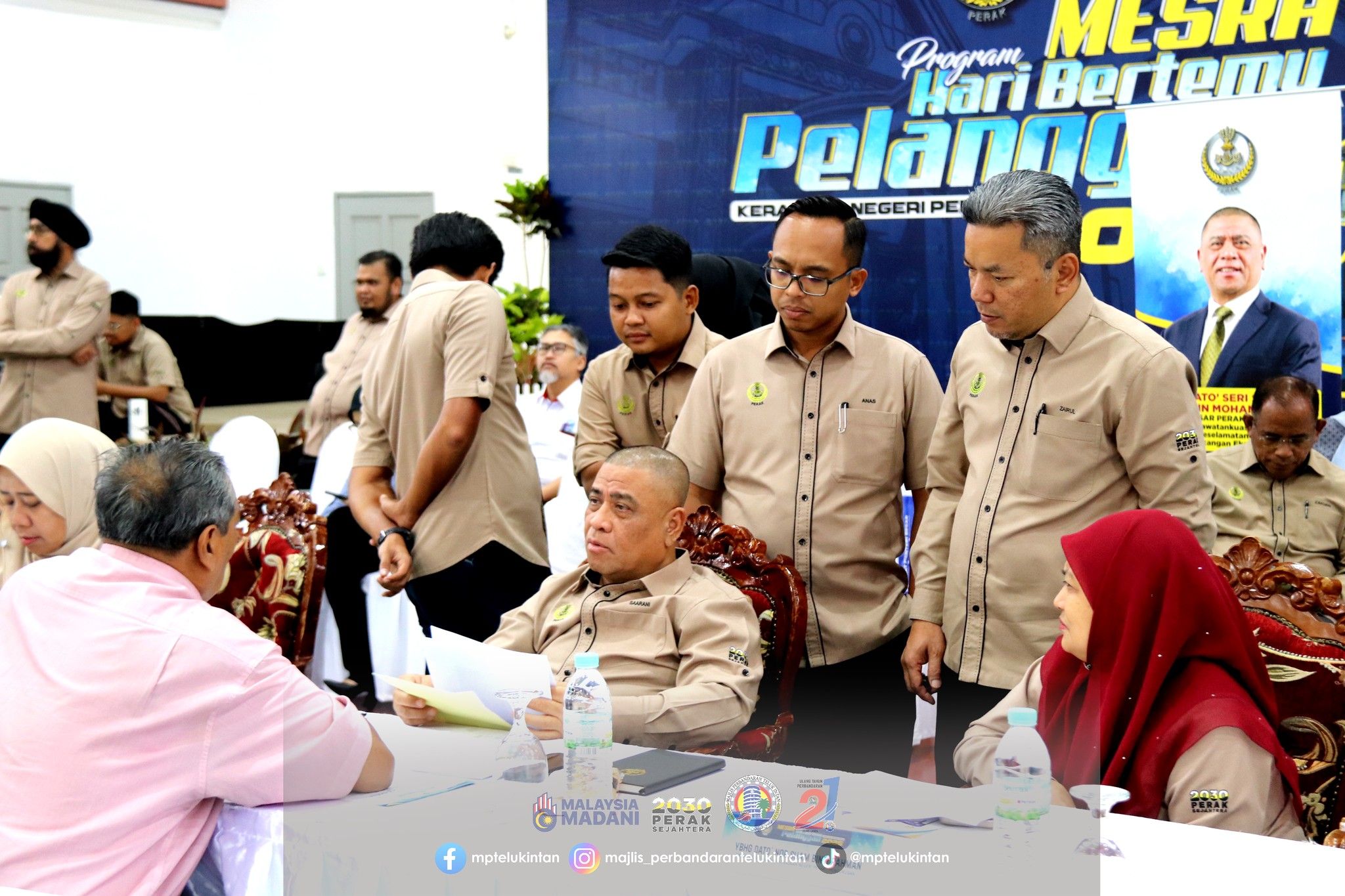 HARI BERTEMU PELANGGAN KERAJAAN NEGERI PERAK SIRI 6 TAHUN 2025DI DEWAN MPTI LANGKAP