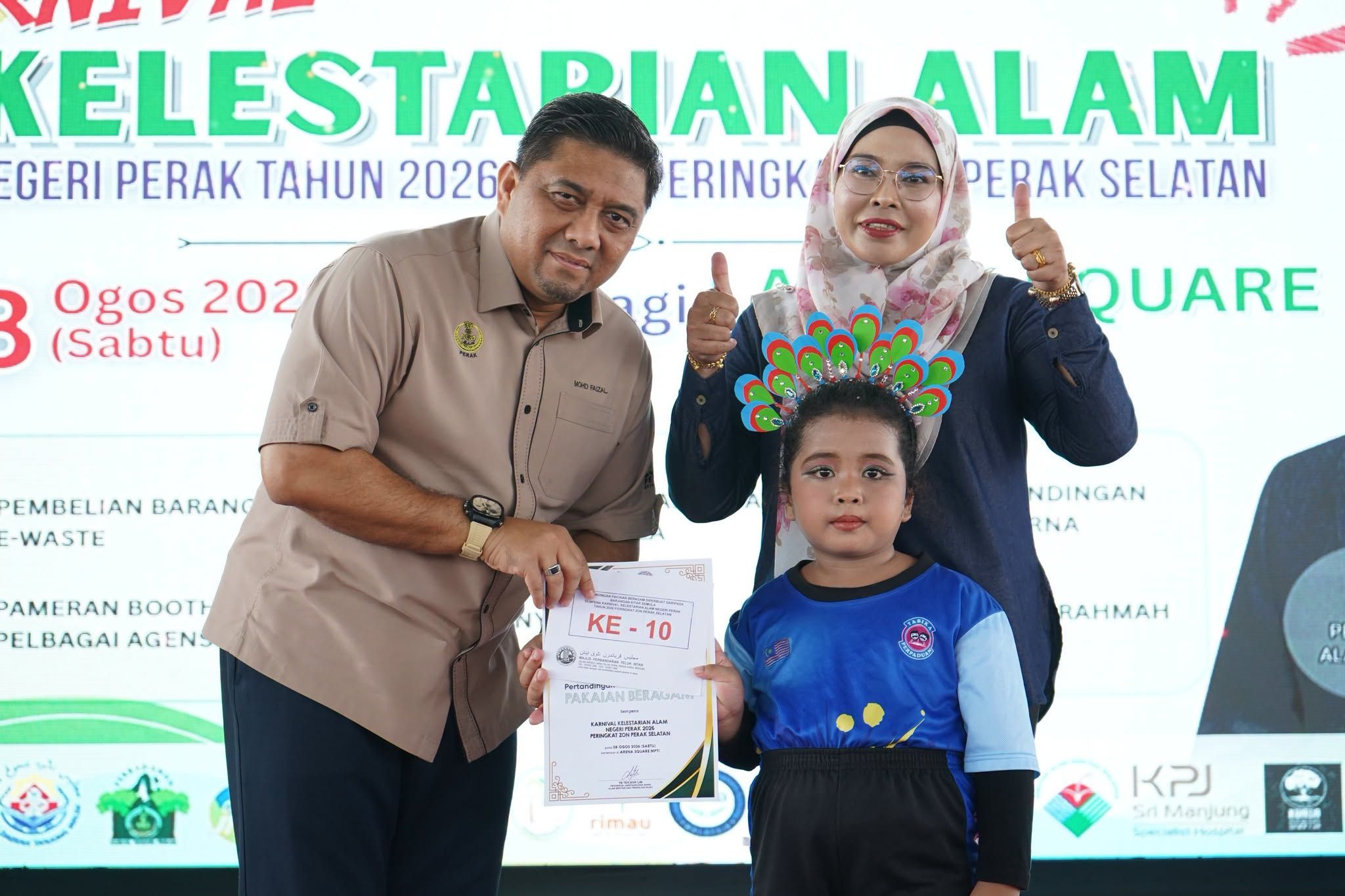 KARNIVAL KELESTARIAN ALAM NEGERI PERAK TAHUN 2026 PERINGKAT (ZON PERAK SELATAN)